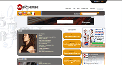 Desktop Screenshot of musicsense.es