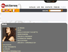 Tablet Screenshot of musicsense.de